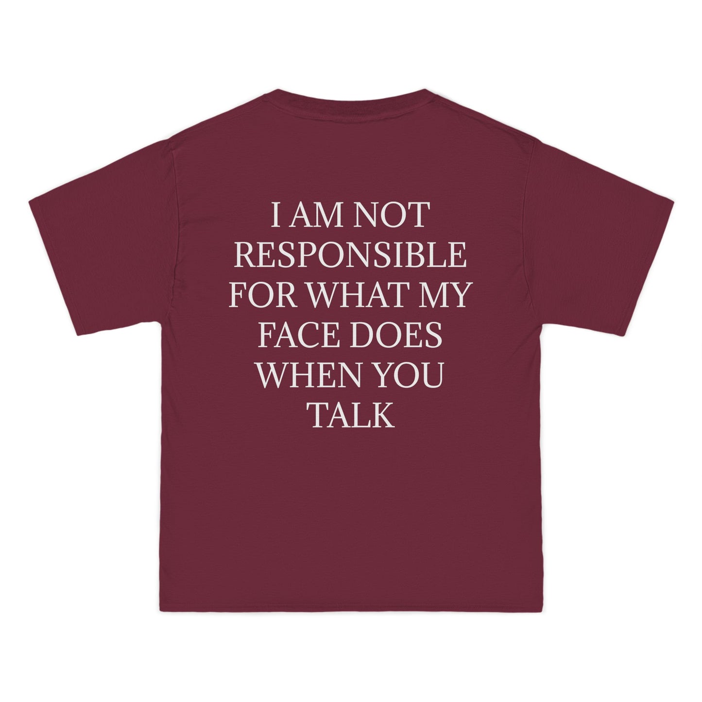 When You Talk Men's Short-Sleeve Crewneck Tee