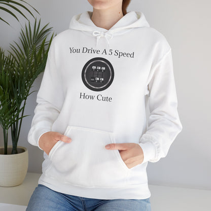 5 Speed How Cute Unisex Hoodie