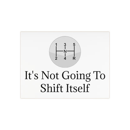 Shift Itself Ceramic Photo Tile