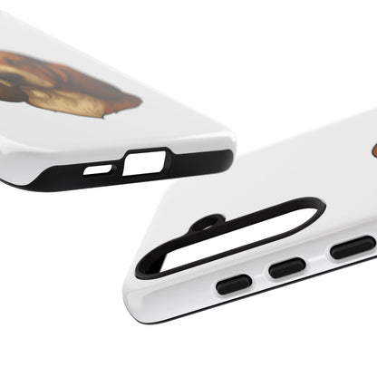 Basset Hound Head Samsung Case