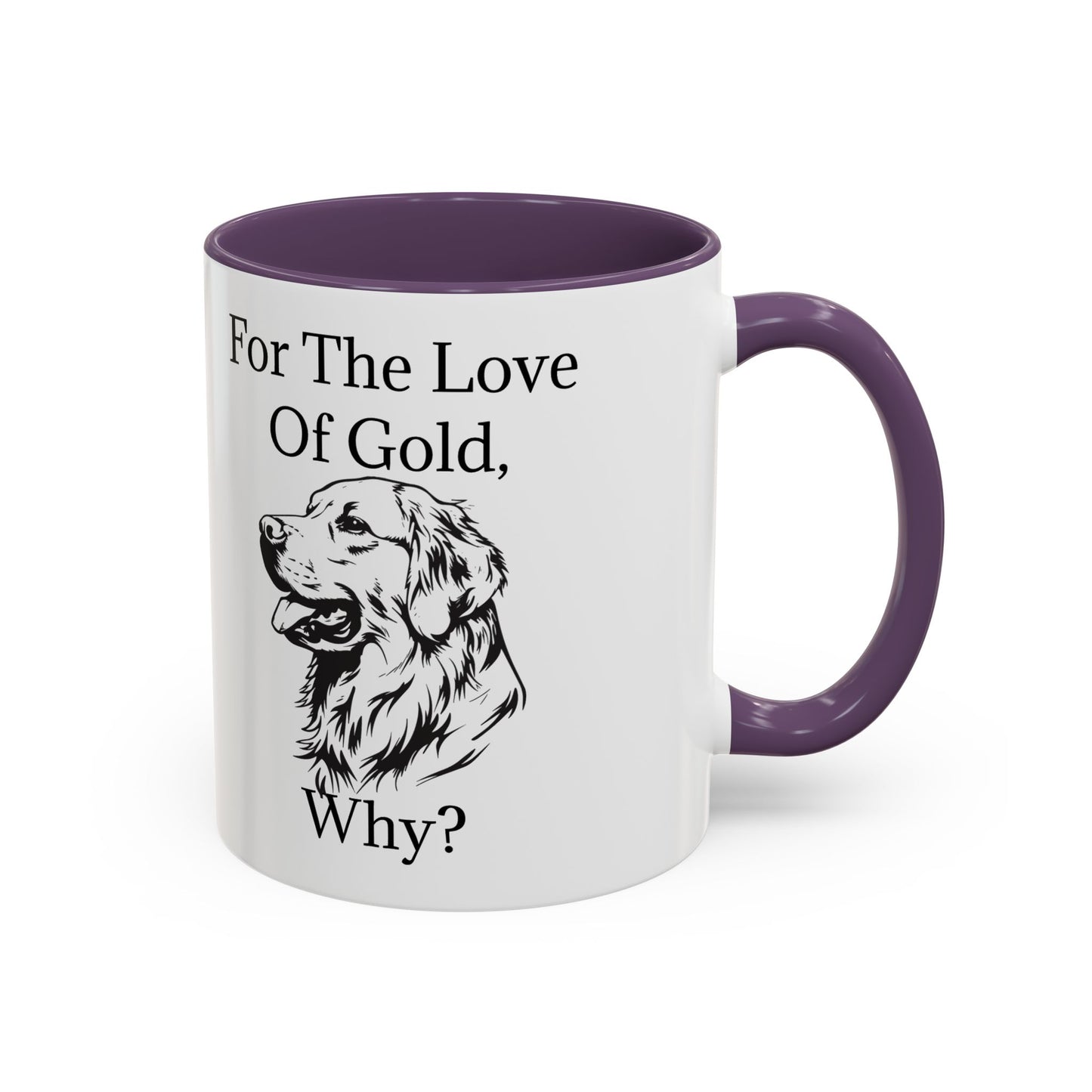 For The Love Of Gold 2-Tone Coffee Mug