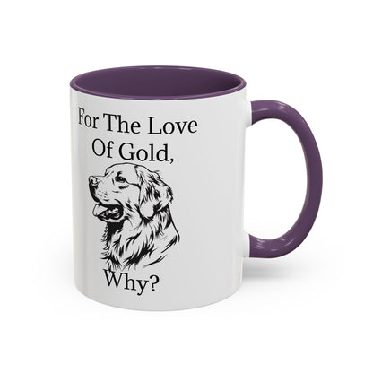 For The Love Of Gold 2-Tone Coffee Mug