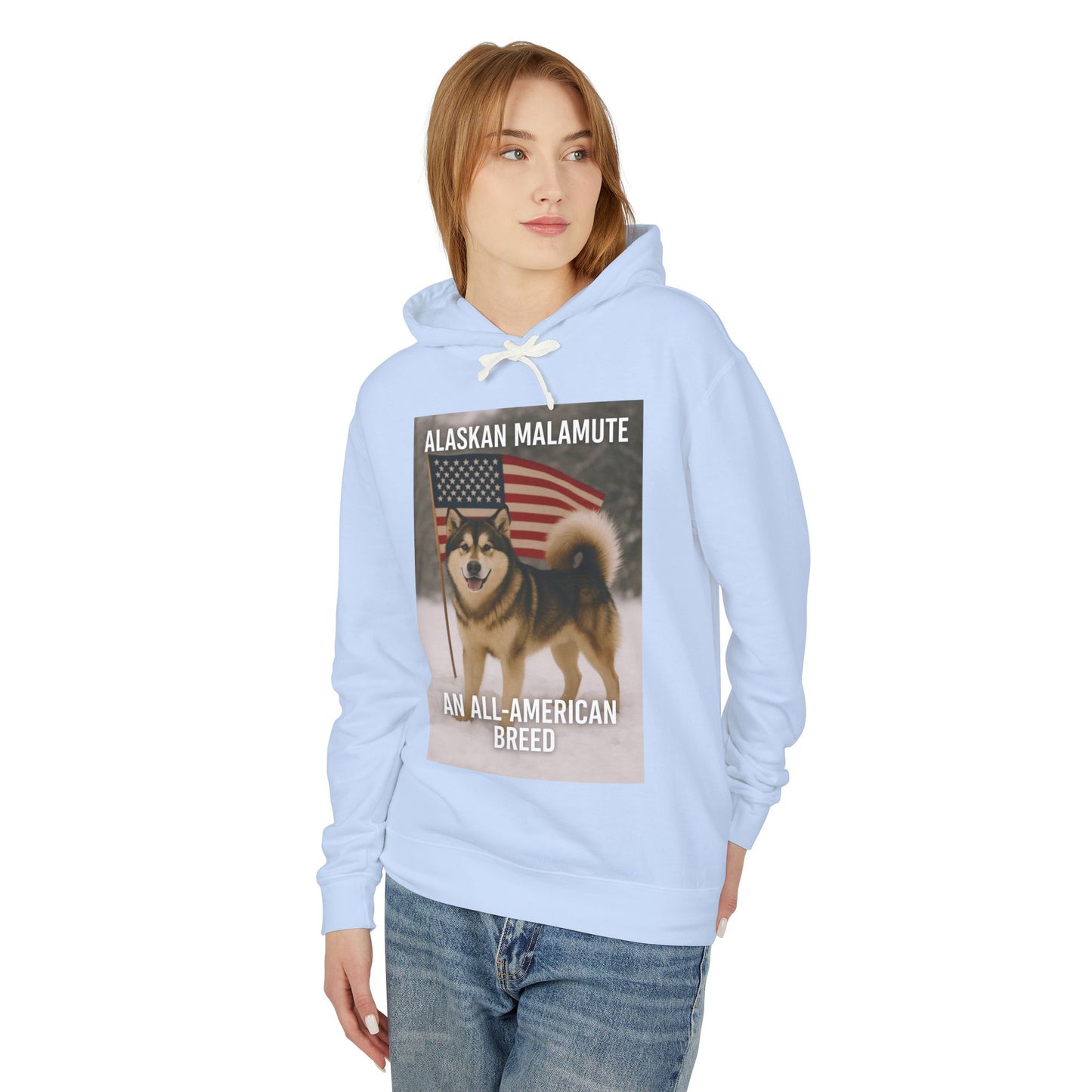 All-American Breed Unisex Lightweight Hoodie