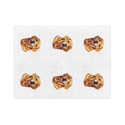 Golden Head Velveteen Microfiber Blanket