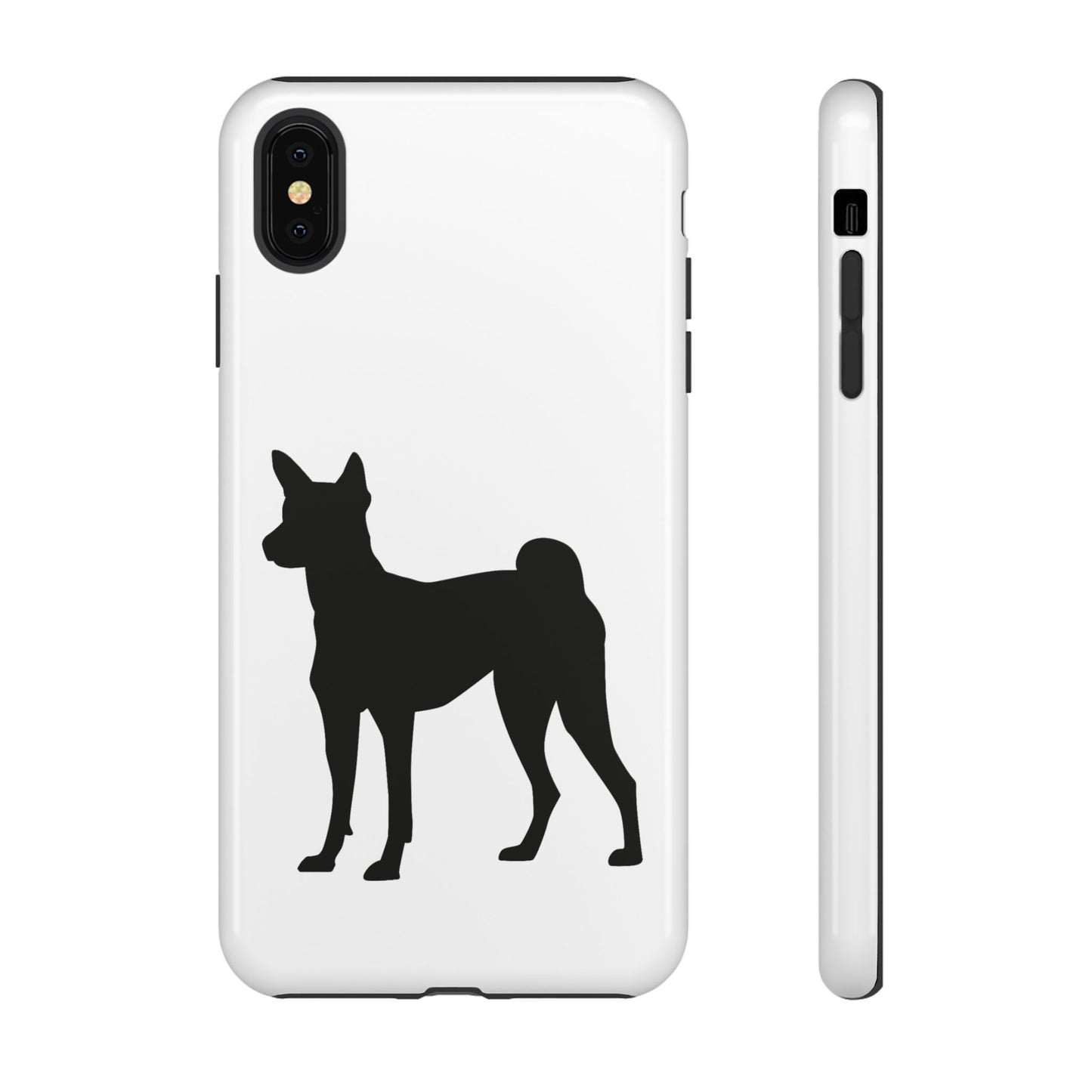 Basenji Silhouette iPhone Case