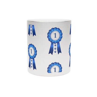 Show Ribbon Metallic Coffee Mug