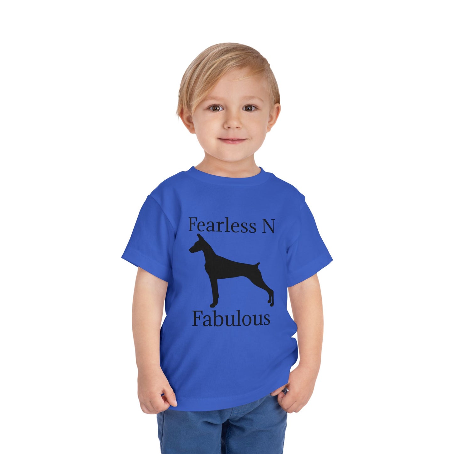 Fearless N Fabulous Toddler Unisex Short Sleeve Crewneck Tee