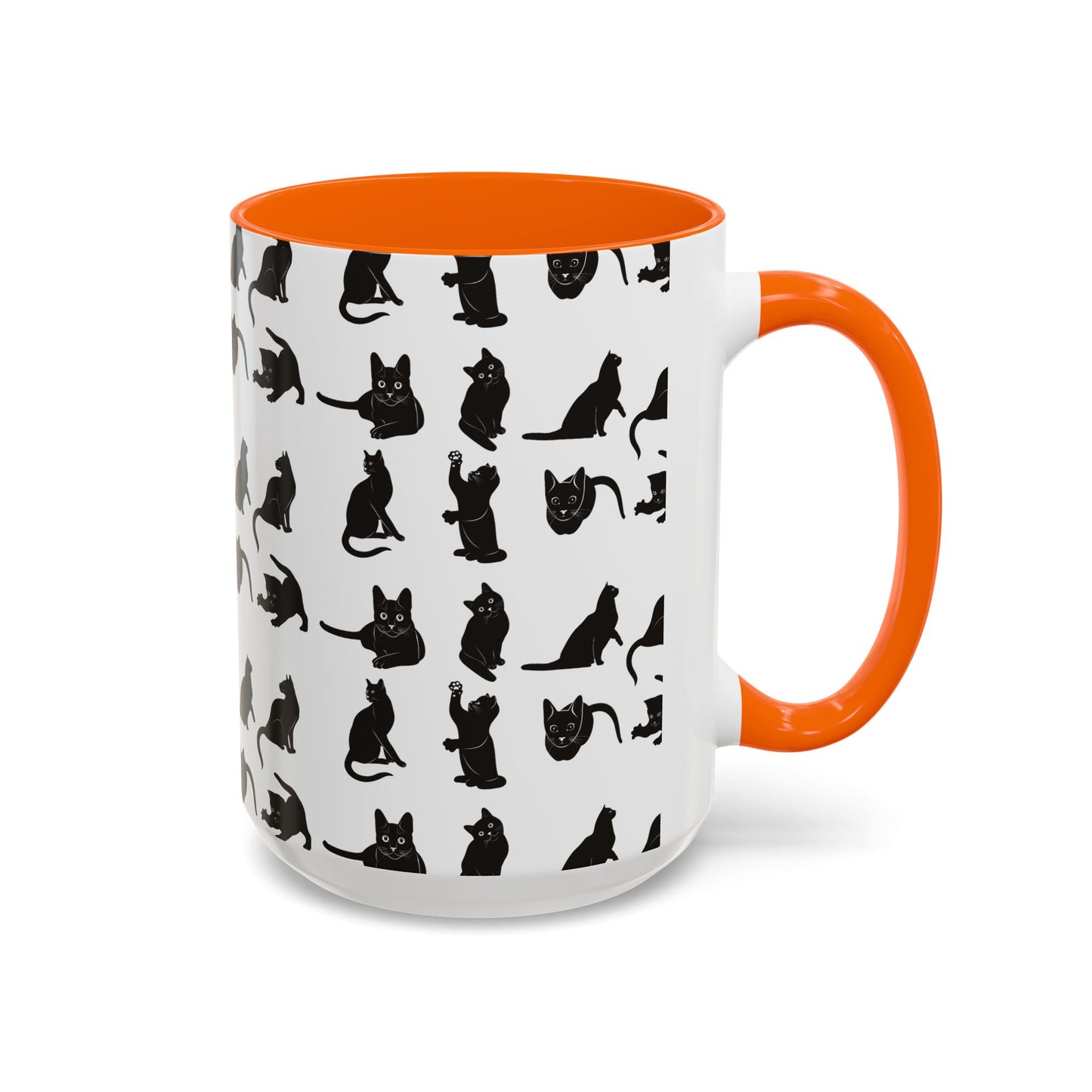 Cats 2-Tone Coffee Mug