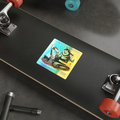 Digmaster Holographic Sticker