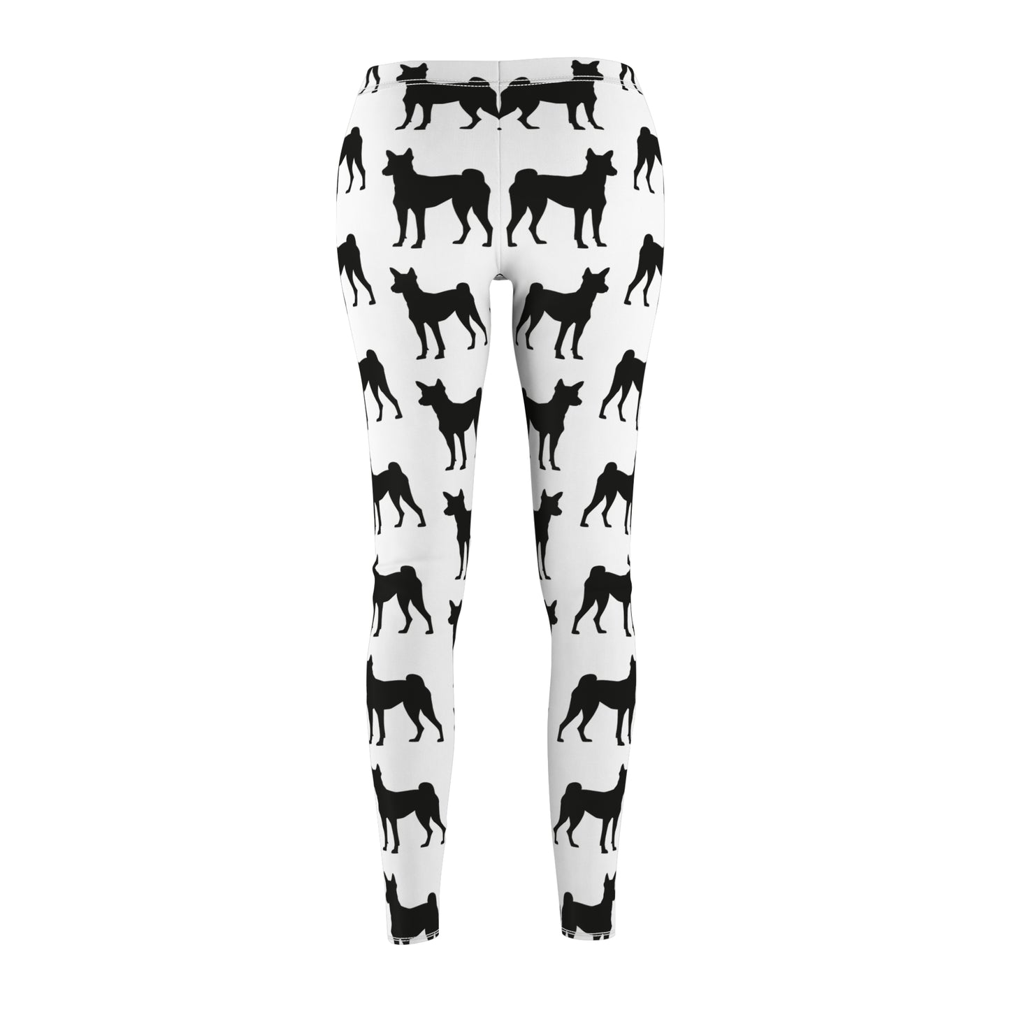Basenji Silhouette Women's Ankle Leggings