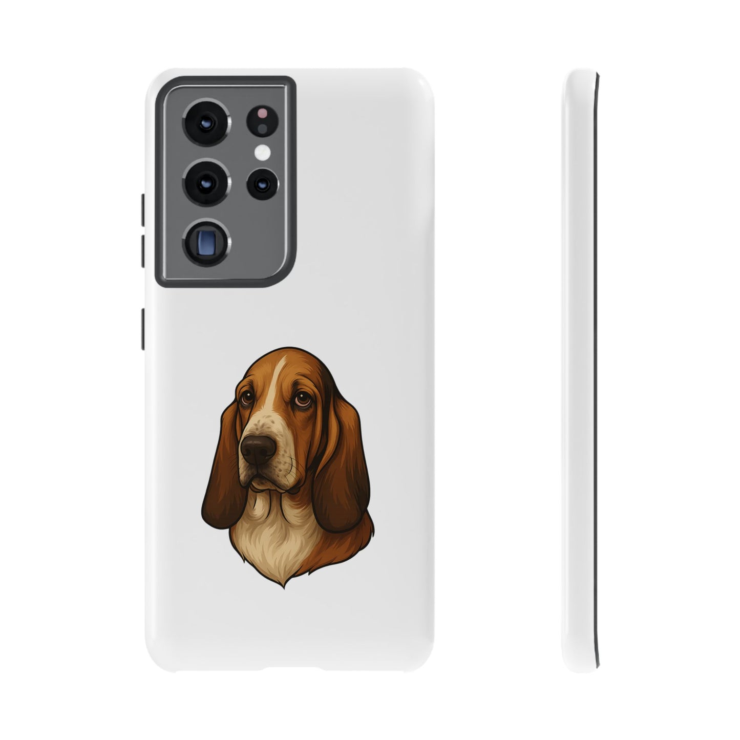 Basset Hound Head Samsung Case