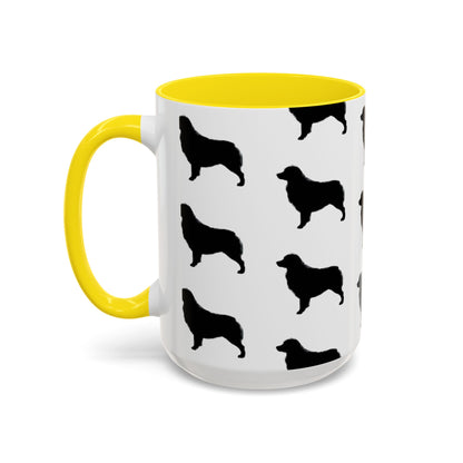Aussie Silhouette 2-Tone Coffee Mug