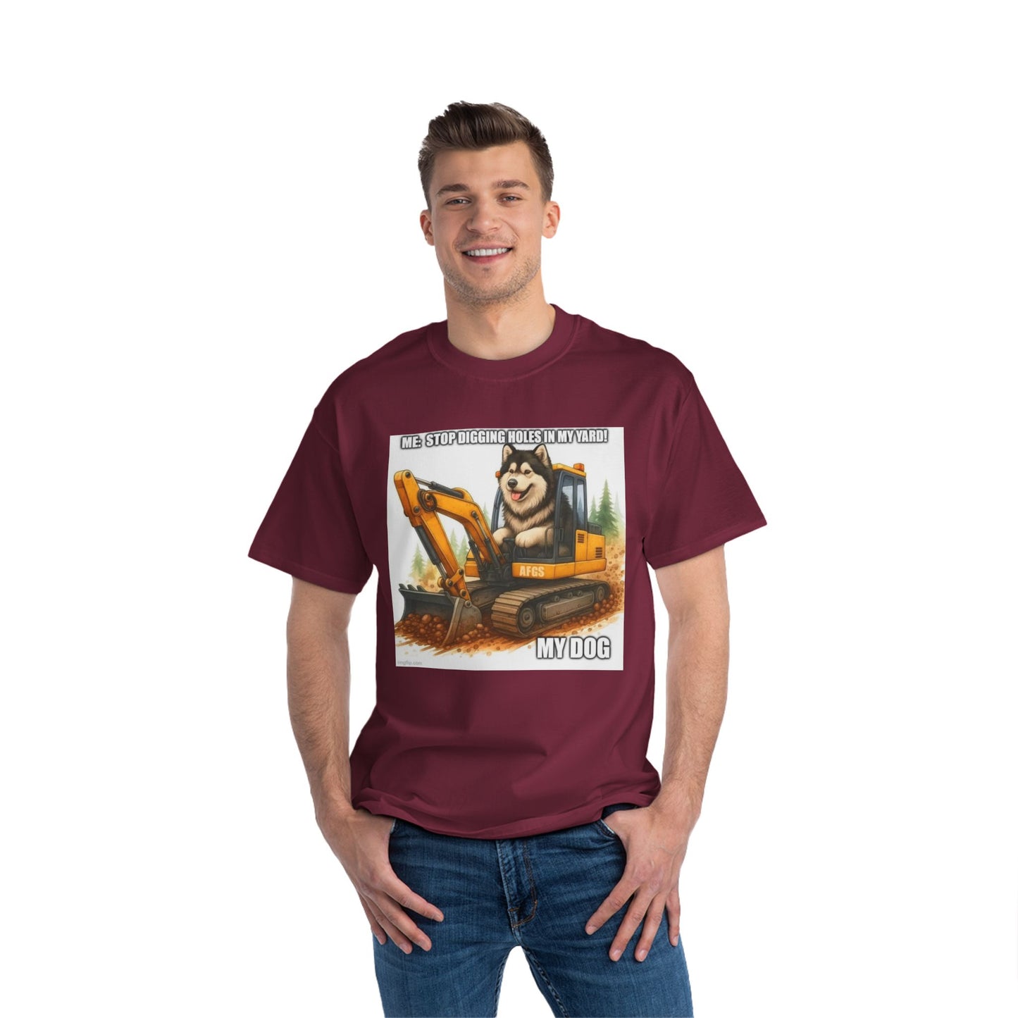 Digmaster Men's Short-Sleeve Crewneck Tee