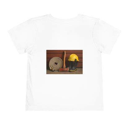 Fire/Rescue Appreciation Toddler Unisex Short Sleeve Crewneck Tee