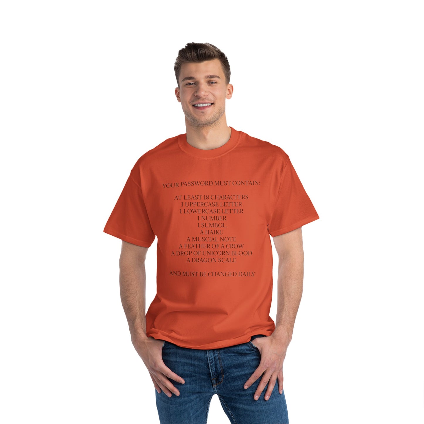 Password Men's Short-Sleeve Crewneck Tee