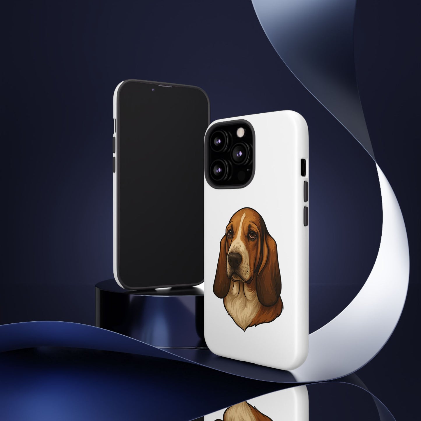 Basset Hound Head iPhone Case