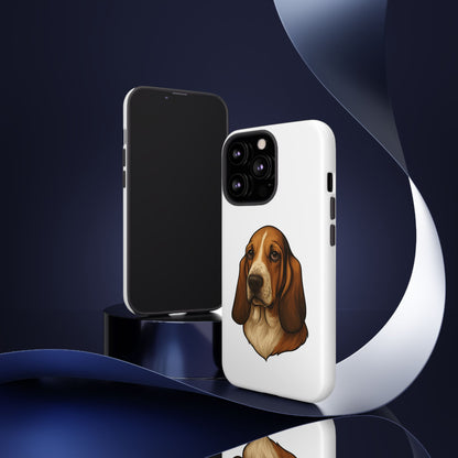 Basset Hound Head iPhone Case