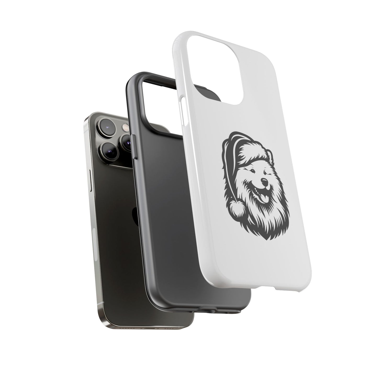 Santa Paws Samoyed iPhone Case