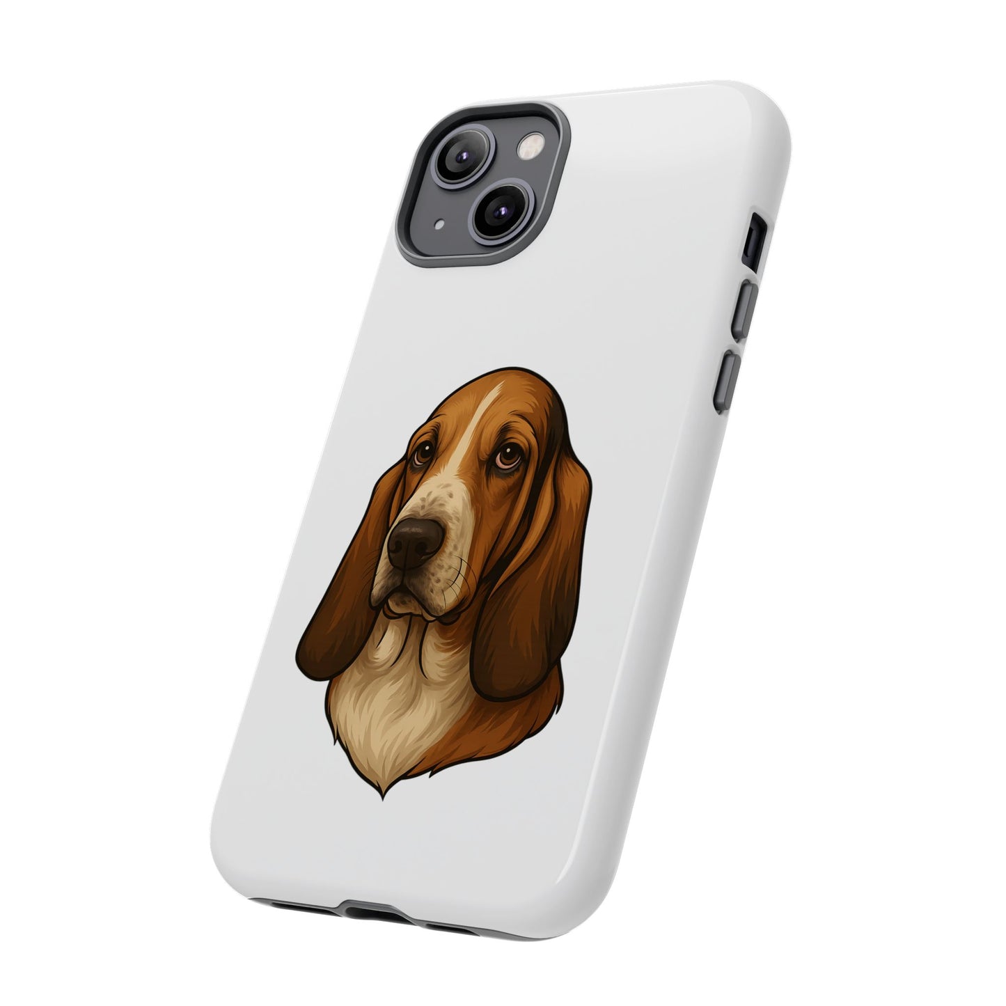 Basset Hound Head iPhone Case