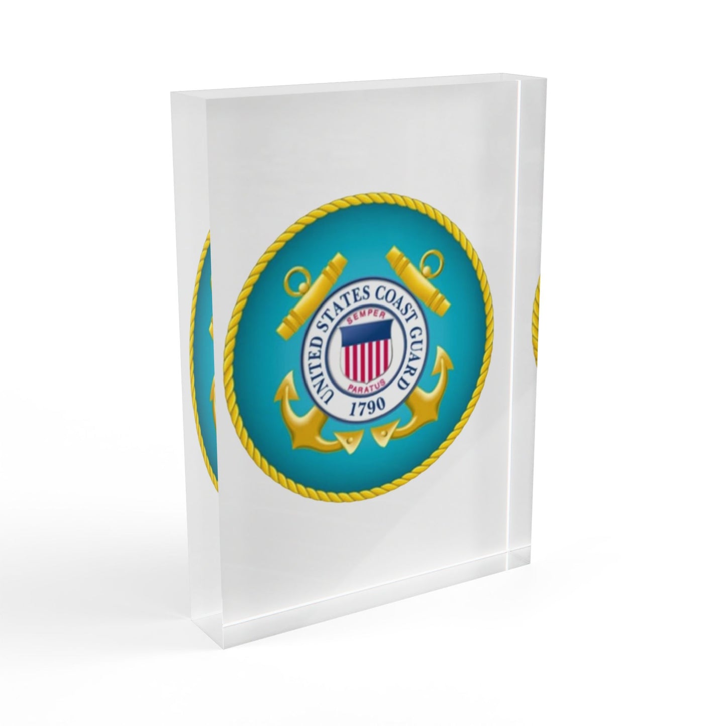 US Coast Guard Acrylic Photo Block
