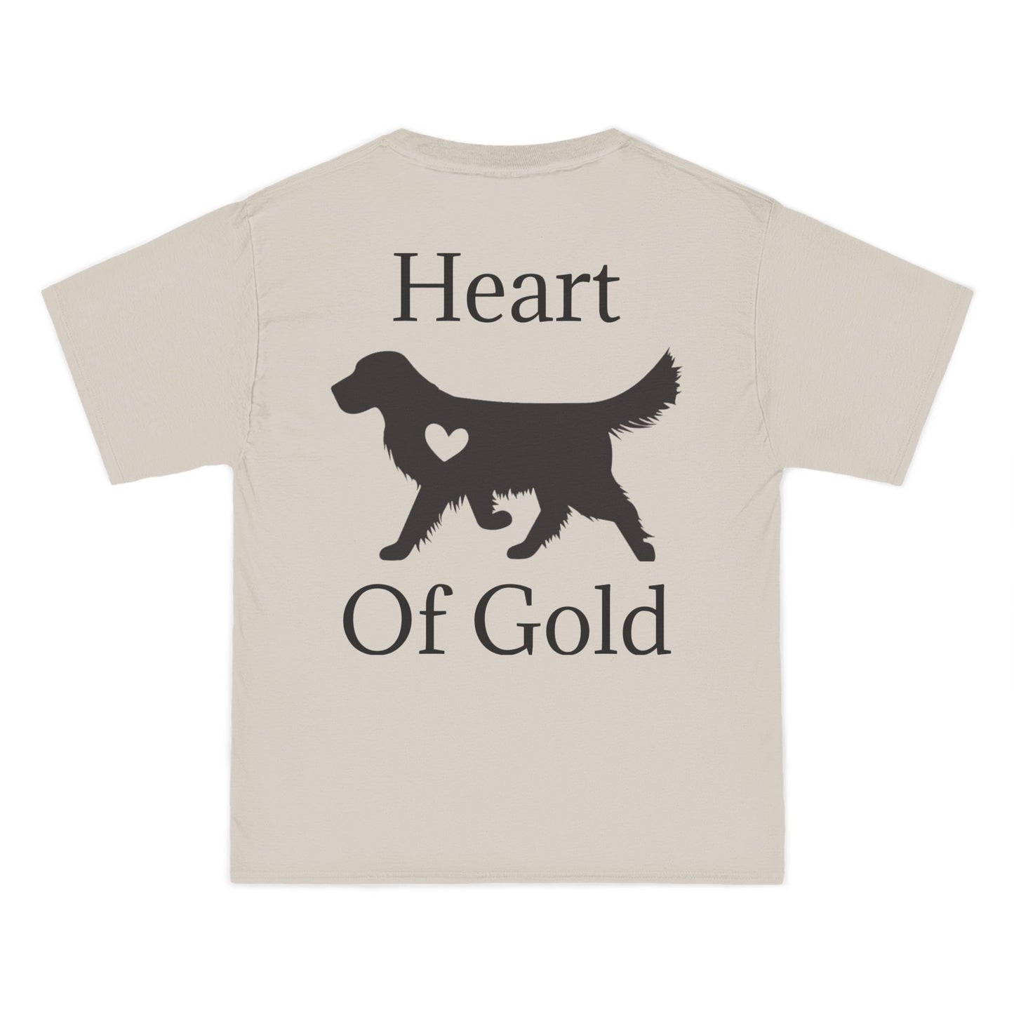 Heart Of Gold Men's Short-Sleeve Crewneck Tee