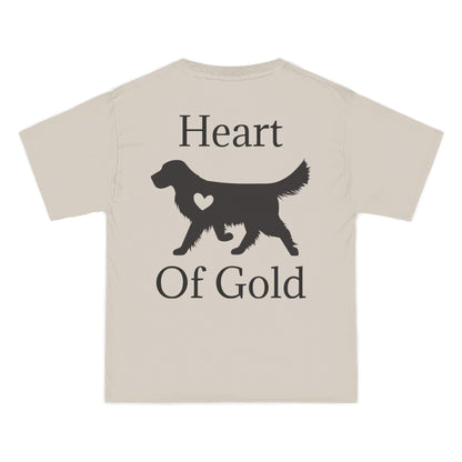Heart Of Gold Men's Short-Sleeve Crewneck Tee