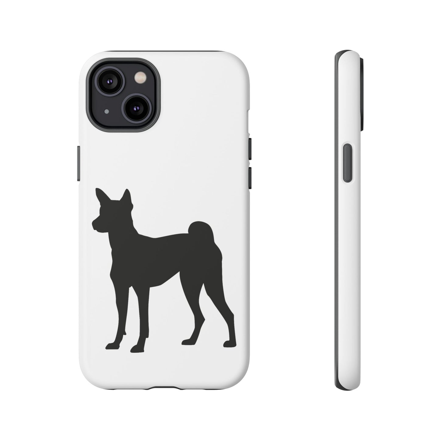 Basenji Silhouette iPhone Case