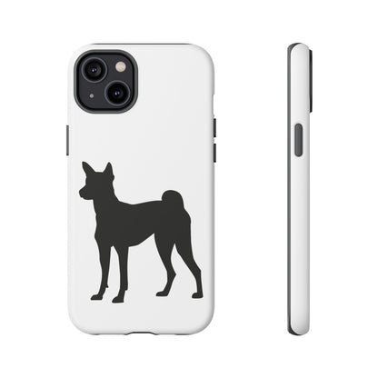 Basenji Silhouette iPhone Case
