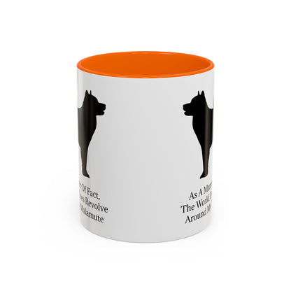 Matter Of Fact Malamute 2-Tone Coffee Mug