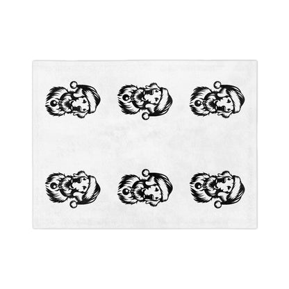 Santa Paws Golden Velveteen Microfiber Blanket