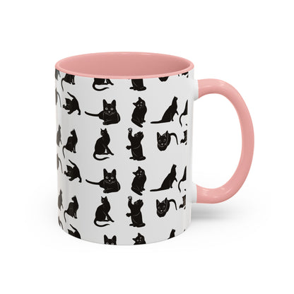 Cats 2-Tone Coffee Mug