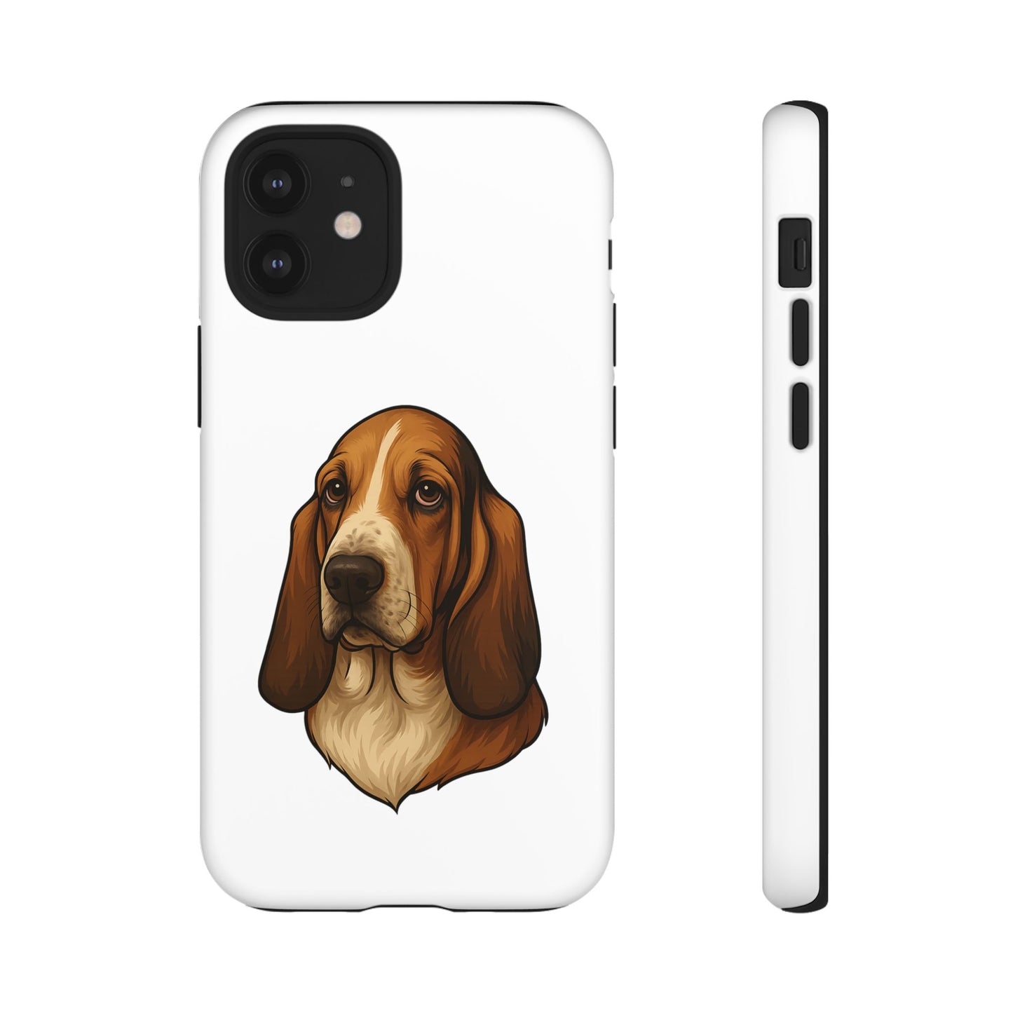 Basset Hound Head iPhone Case