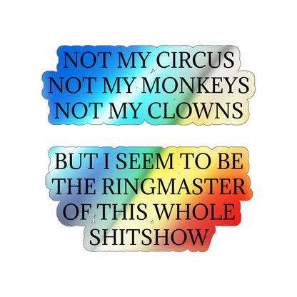 Ringmaster Holographic Sticker