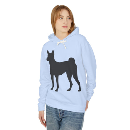 Basenji Silhouette Unisex Lightweight Hoodie