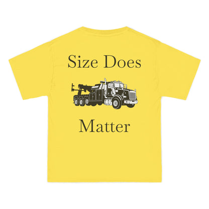 Size Does Matter Men's Short-Sleeve Crewneck Tee