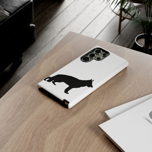 German Shepherd Silhouette Samsung Case