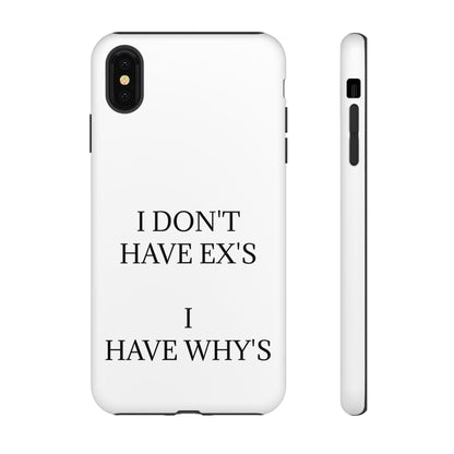 X's And Y's iPhone Case