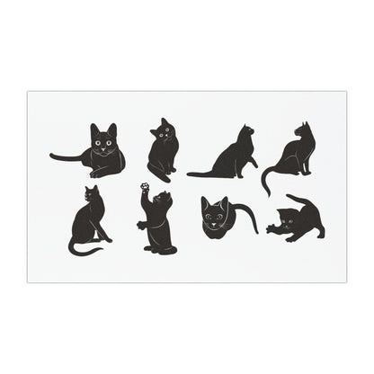 Cats Indoor/Outdoor Magnet