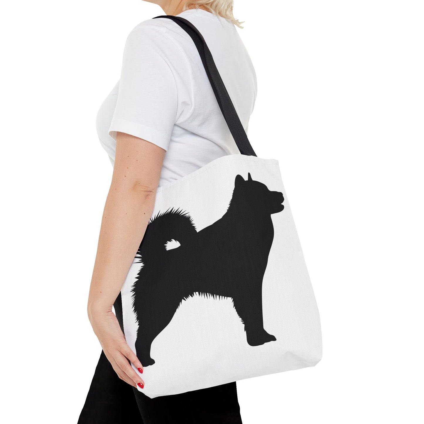 Malamute Silhouette Tote Bag