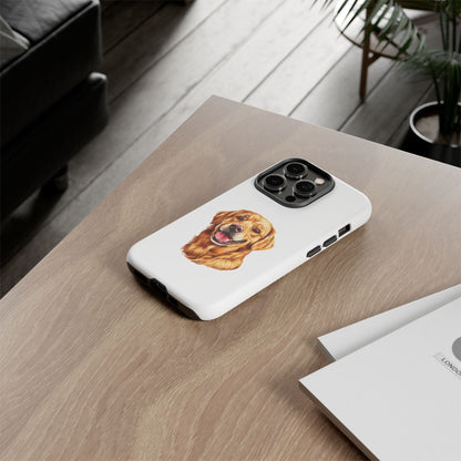Golden Head iPhone Case