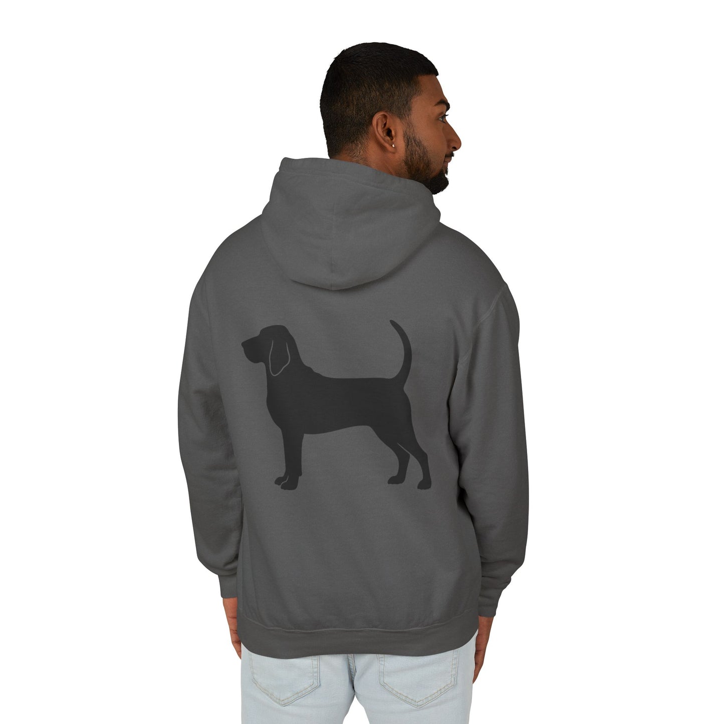 Bloodhound Silhouette Unisex Lightweight Hoodie