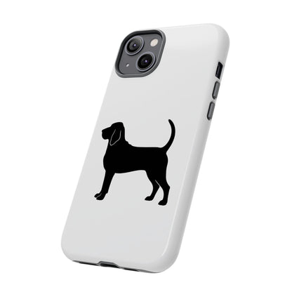 Bloodhound Silhouette iPhone Case