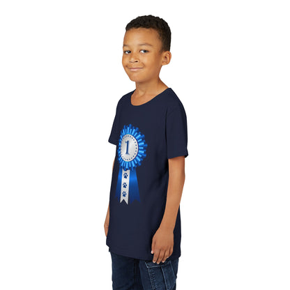 Show Ribbon Youth Unisex Short Sleeve Crewneck Tee