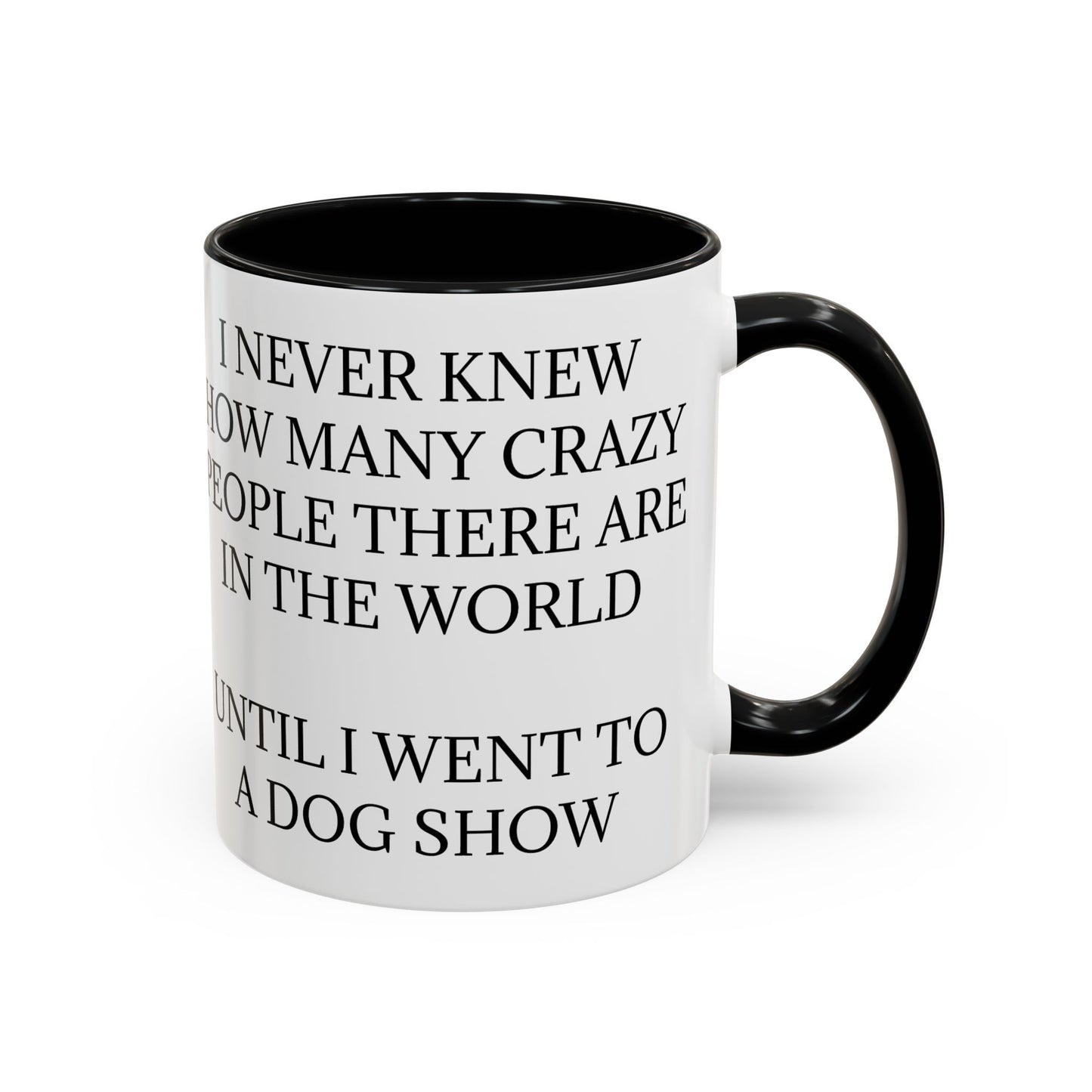 Never Knew 2-Tone Coffee Mug