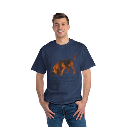 Tracking You Men's Short-Sleeve Crewneck Tee