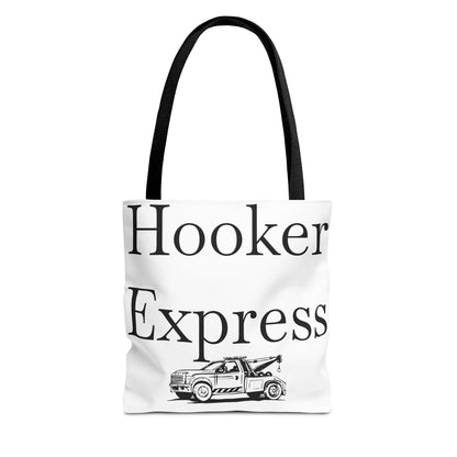 H**ker Express Wheel Lift Tow Truck Tote Bag