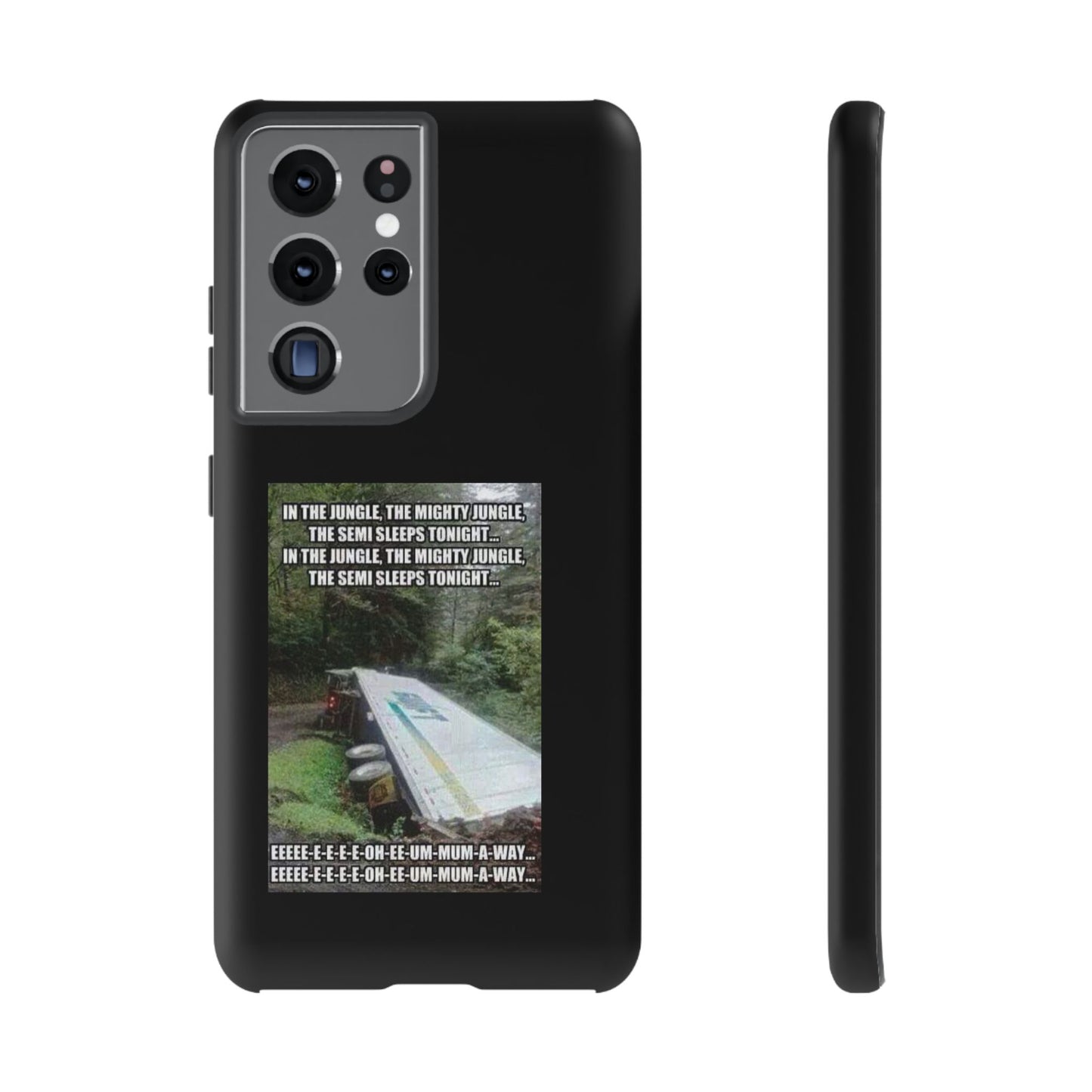 Semi Sleeps Samsung Case