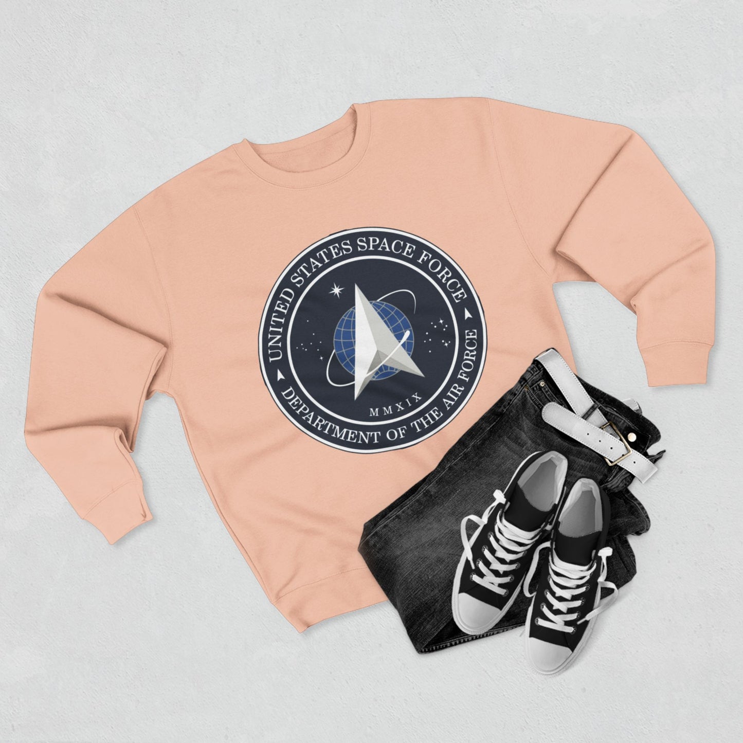 US Space Force Unisex Crewneck Sweatshirt