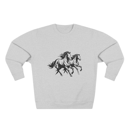 Horsin' Around Unisex Crewneck Sweatshirt