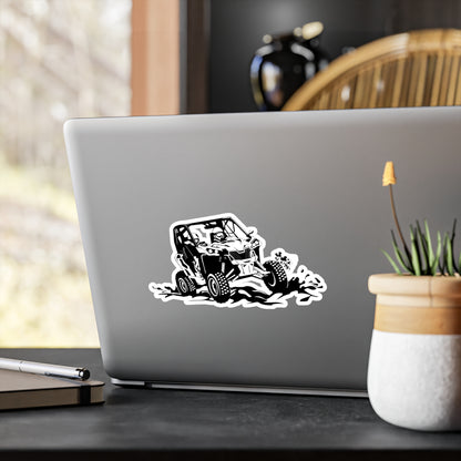 Slingin' Mud Side By Side Vinyl Decal